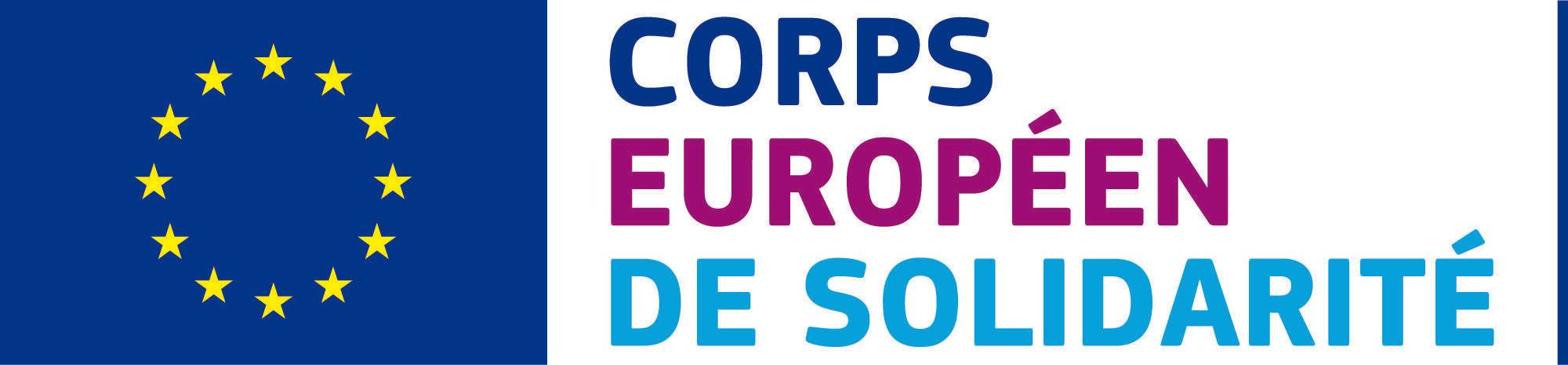 Logo du Corps européen de solidarité