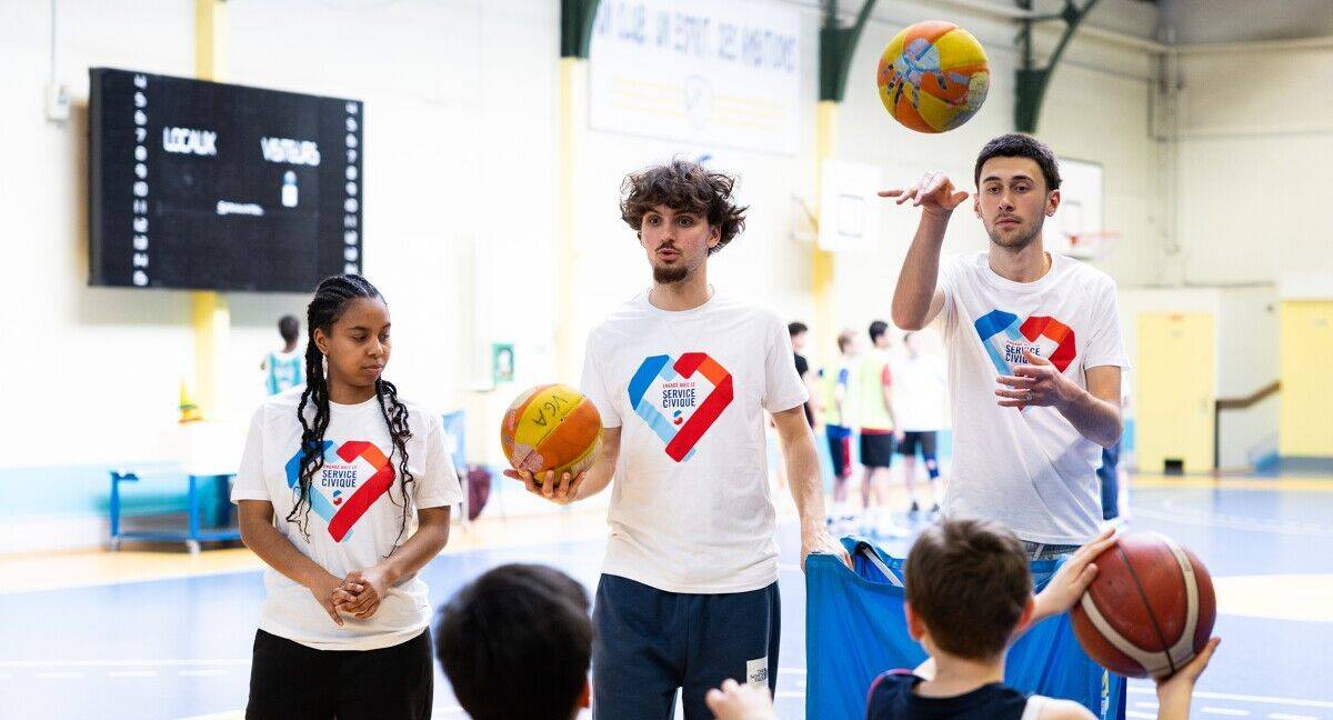 Volontaires en Service Civique dans le sport
