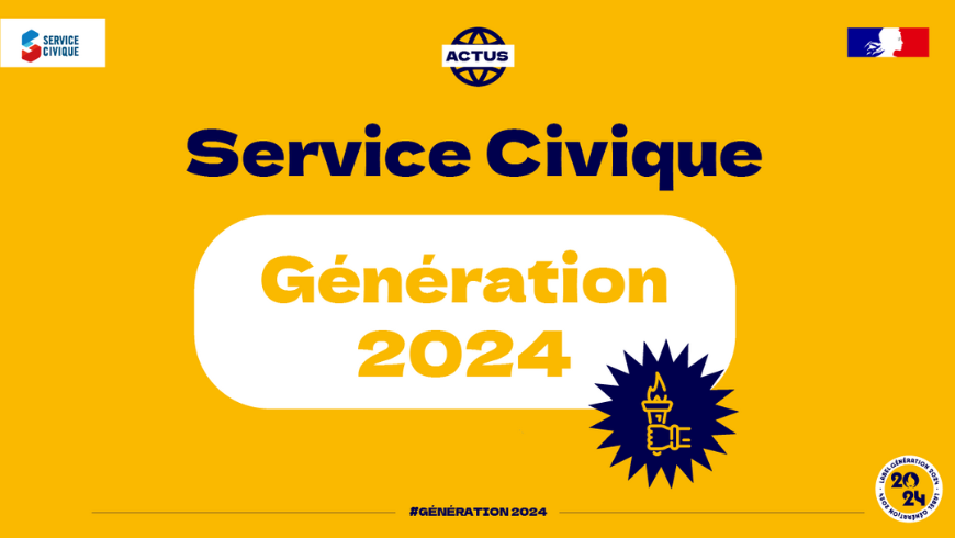 Service Civique. Génération 2024