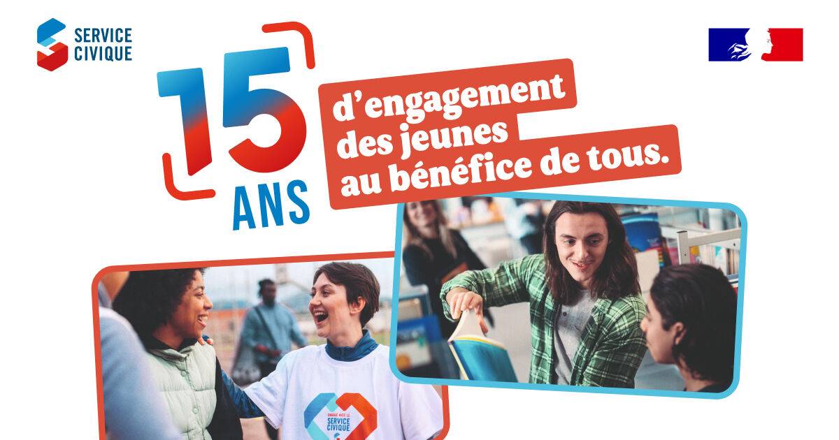 Le Service Civique fête ses 15 ans