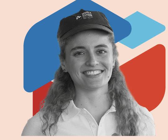 Photo d'Adelaide Camaioni, volontaire en Service Civique à la BSPP