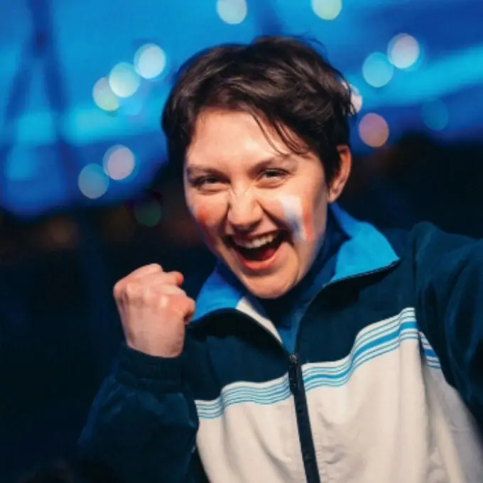 Photo footeuse en Service Civique